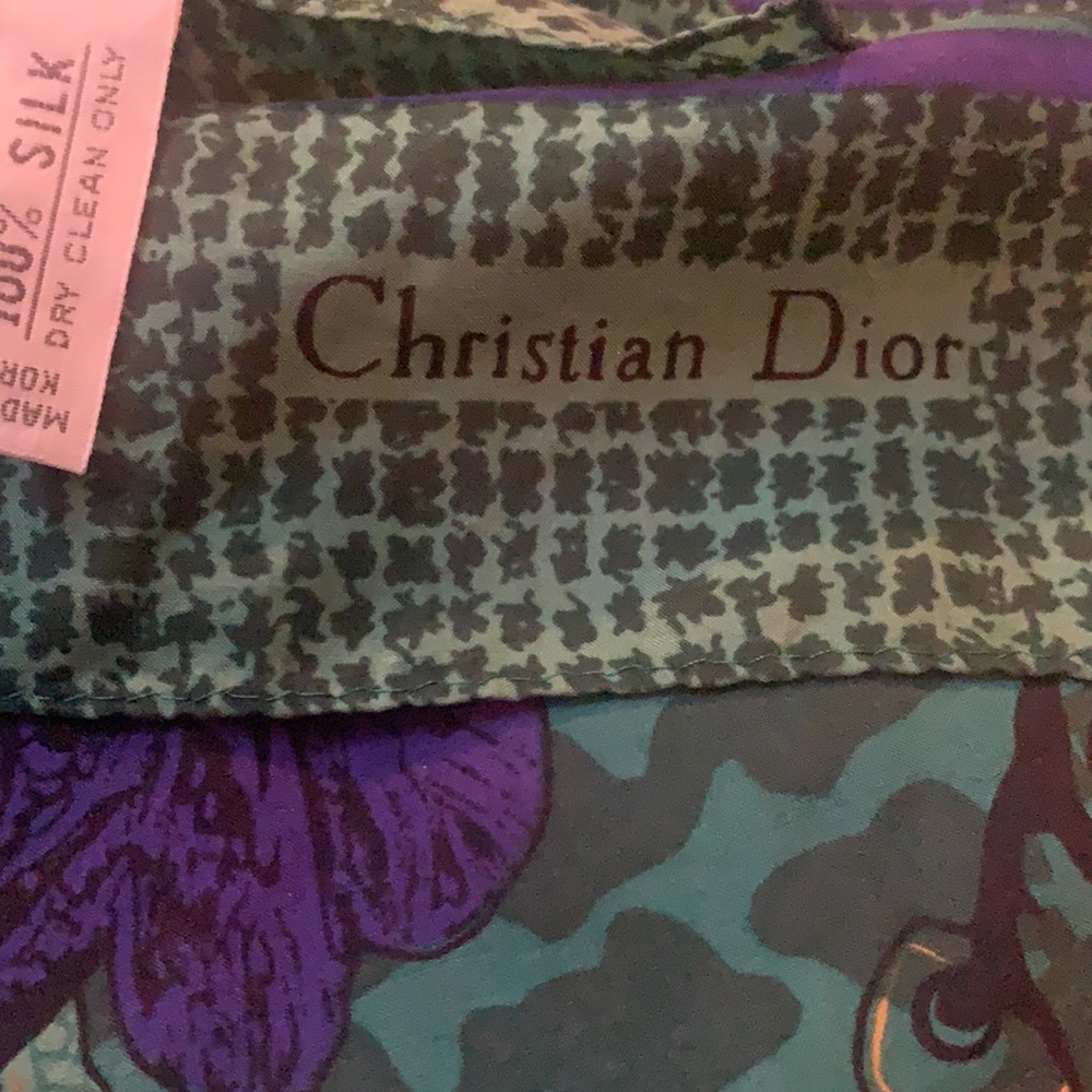 Christian Dior Silk Scarf - Picture 7 of 7